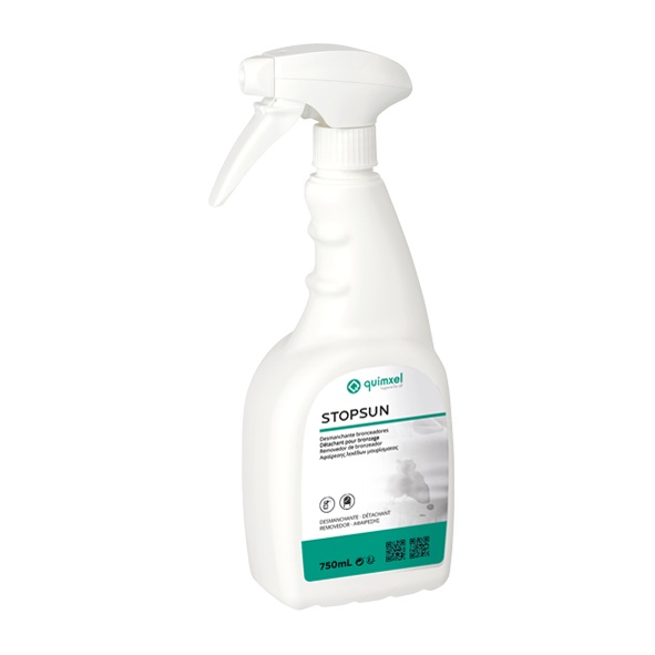 STOPSUN PULVERIZADOR. Desmanchante bronceadores 750 ml.
